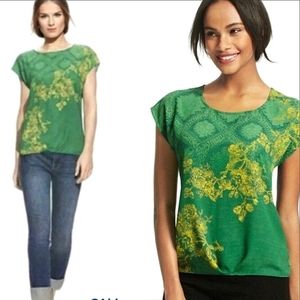 CAbi Green with Envy Blouse- Size S